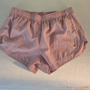 Nike Women's Soft Pink Athletic Shorts